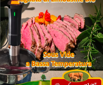 Tagliata di Limousine Bio Sous Vide a Bassa Temperatura: La Ricetta e i Benefici della Cottura Sottovuoto