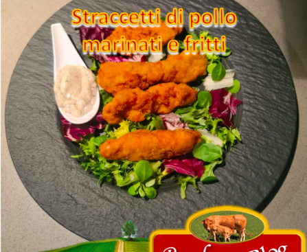 Straccetti di Pollo Marinati e Fritti - Ricetta di Bordona Farm